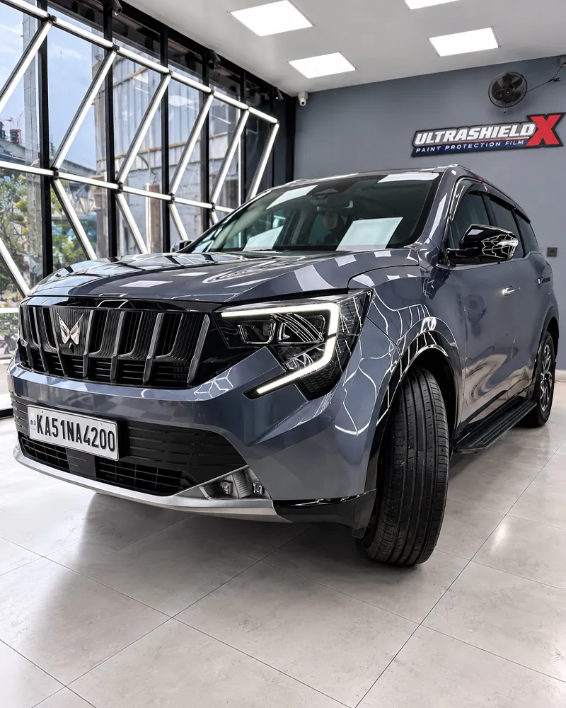 Paint protection film on SUV Bommanahalli